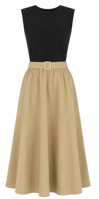 Wyatt Two Tone Dress