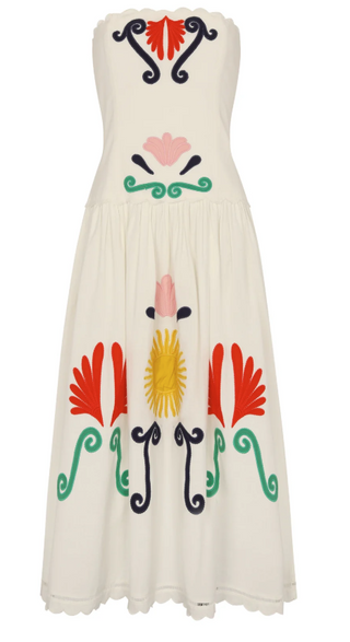 Malla Dress, Off White