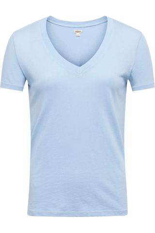 Becca SS Tee, Blue Fog