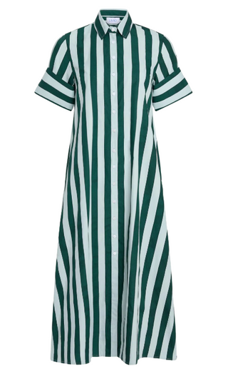 Gibbons Dress, Dunlin Stripes