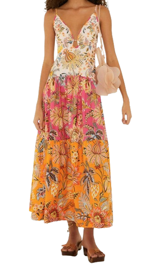 Ligia Floral Mix Maxi Dress