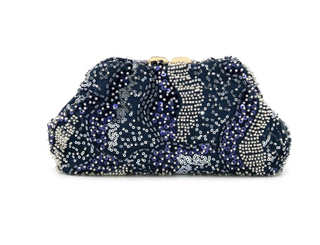 Navy Evening Bag