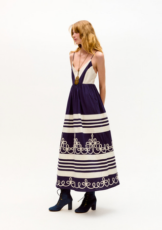 Amelia Dress, Navy