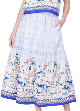 Seaside Village Maxi Skirt