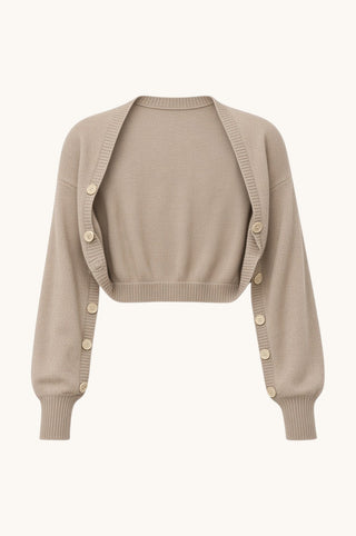 Melody Cardigan, Wheat