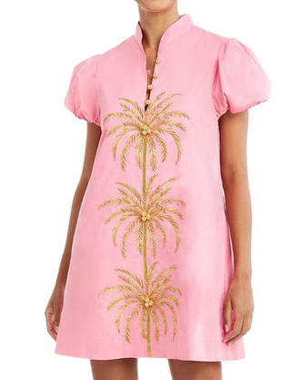 Isolde Mini Dress, Gold