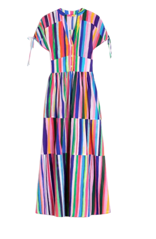 Mulitcolored Stripes Dress