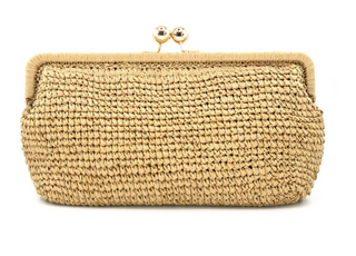 Nonna Straw Clutch