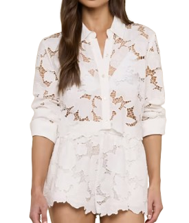 Seychelle Crop Buttondown
