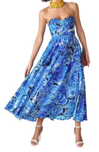 Myra Dress, Blue
