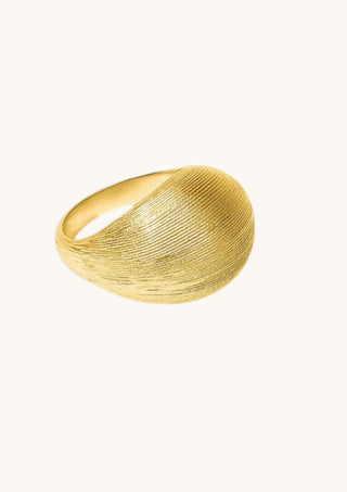 Cobblestone Ring, Gold
