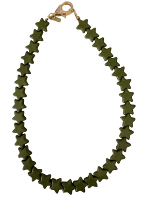 Small Star Necklace, Hunter