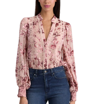 Arlette Blouson Sleeve Blouse