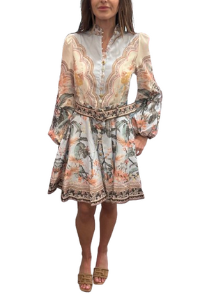 Palm Tree Mini Dress