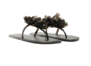 Studded Flower Jelly, Black