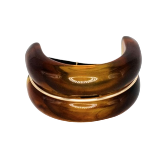 Macaron Hair Cuff - Tortoise