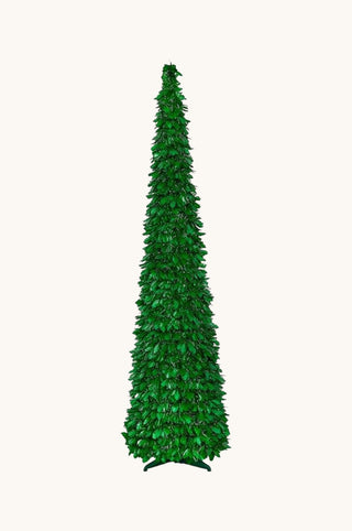 Green Tinsel Tree, Large