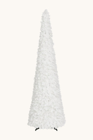 White Tinsel Tree, Large
