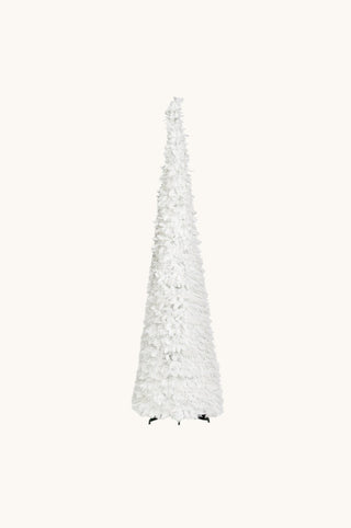 White Tinsel Tree, Medium