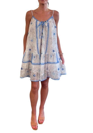 Johri Print Strappy Dress