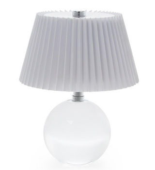 Pleated Shade Cordless Lamp
