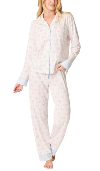 Pink Bow PJ Set