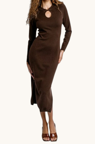 Yang Dress, Chestnut