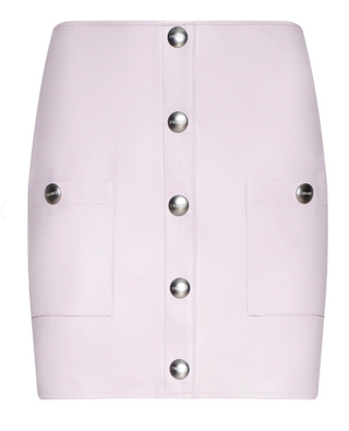 Truman Mini Skirt, Icy Lilac