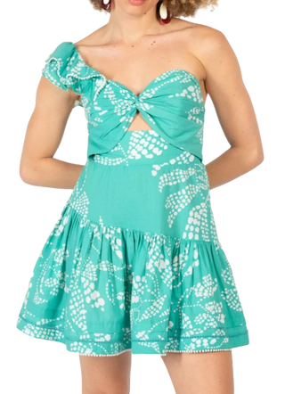 Niki Mini Dress, Mint Green