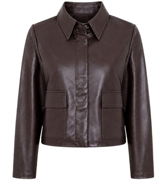 Classic Bomber, Plum Brown