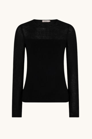 Wool Mix Sweater, Black