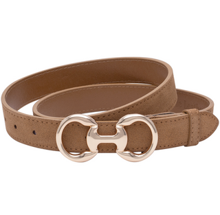 Horsebit Belt, Camel