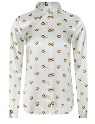 Tyler Blouse, Heart Stud