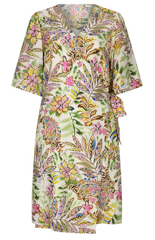 Jungle Wrap Dress