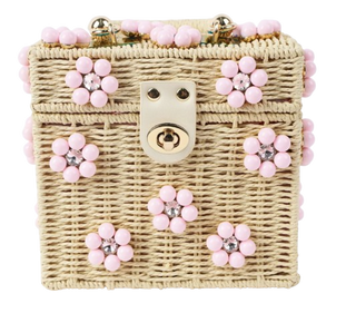 Rattan Daisy Bag, Gumdrop