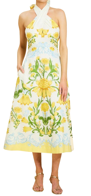Copacabana Halter Midi, Lemon