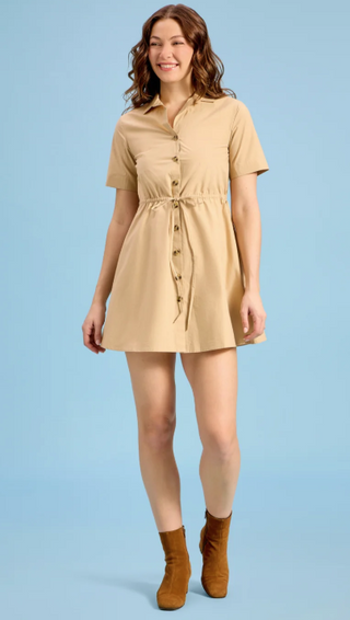 Summit Dress, Khaki