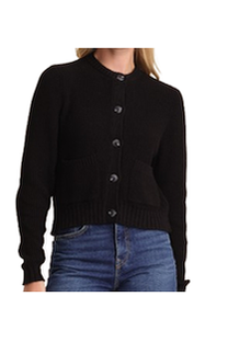 Palmer Cardigan, Black