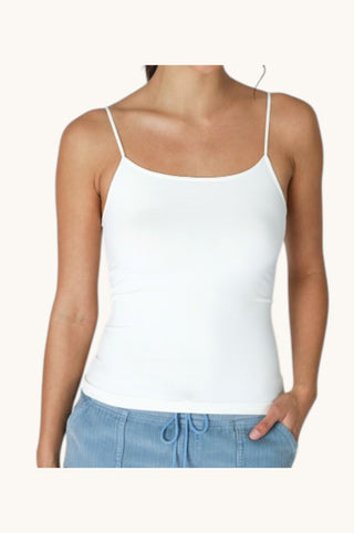 Short Cami, White