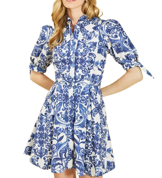 Brooklyn Mini Dress, Navy