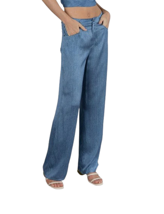 Jeans-But Silk, Light Wash