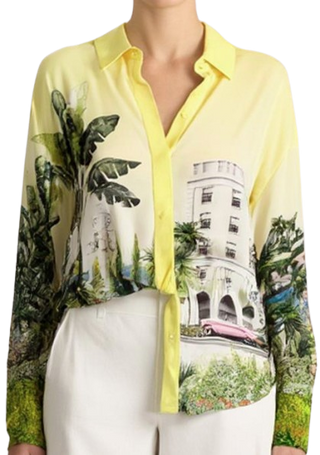 Willa Staceface Top, Paradise