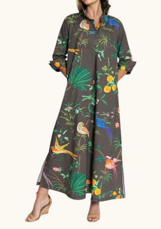Ruthie Long Shirtdress, Feather