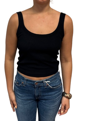 Cropped Slim Tank