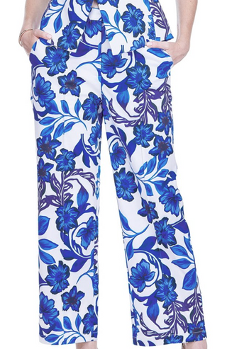 Petals Front Stitch Ankle Pant