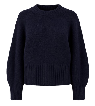 Relaxed Sweater, Navy