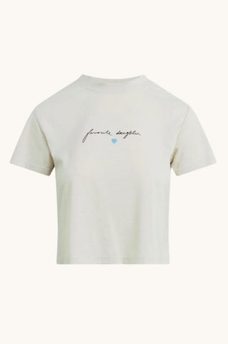 The Cropped Signature Tee