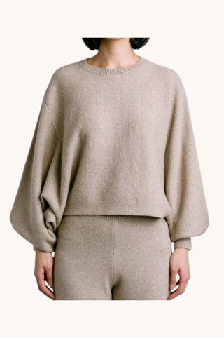 Echo Sweater, Warm Wheat