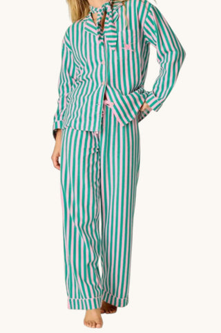 Snowbunny Stripe PJ Set