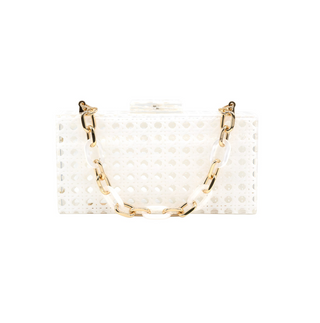 Seychelles Clutch, White